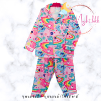 ราคา ชุดนอนเด็ก ชุดนอนเด็กหญิง เสื้อผ้าเด็กหญิง ชุดนอนผ้าไหมอิตาลี ชุดนอนเด็ก 1 7 ขวบ GOOD NIGHT BKK (20427301653)