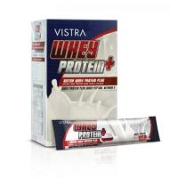 ราคา Vistra Whey Protein Vanila วิสตร้า เวย์ โปรตีน ชนิดซอง รสวนิลา บรรจุ 15 ซอง จำนวน 1 กล่อง (19922127635)