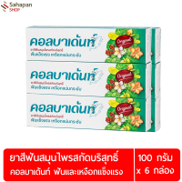ราคา Kolbadent ยาสีฟันสมุนไพรสกัดบริสุทธิ์ คอลบาเด้นท์ 100 กรัม แพค 12 กล่อง (20456706402)