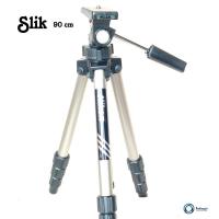 ราคา ขาตั้งกล้อง Tripod ยี่ห้อ Slik ขนาดสูง 90cm Compact dslr mirorless สภาพดี (19992244503)
