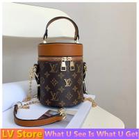 ราคา LV กระเป๋าสะพายสำหรับผู้หญิงขายแท้ฤดูร้อน Ultra Fire ขนาดเล็ก2021ยุโรปและสหรัฐอเมริกาปากกาแฟชั่นผู้ถือกระเป๋าถังโจ๊กเกอร์กระเป๋า (9751139716)