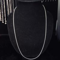 ราคา สร้อยเงินแท้ประเทศลาว ลายโซ่ แท้100 มี18 24นิ้ว (10392481756)