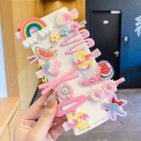 ราคา ชุดกิ๊บติดผมน่ารัก แฟชั่นสไตล์เกาหลี สําหรับเด็ก (19535456124)