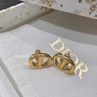 ราคา แท้100 Dior CD Navy Earrings ต่างหูดิออร์ (20524609115)