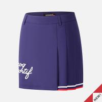 ราคา LeCoqSportif ฤดูร้อนกอล์ฟสุภาพสตรีกระโปรงไม่รีดผ้าแห้งเร็วยืดกีฬากลางแจ้งกางเกงขาสั้นแฟชั่นเสื้อผ้า 2301 (19421207870)