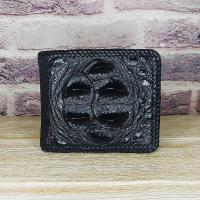 ราคา King of Leather กระเป๋าสตางค์หนังจระเข้ เป็นหนังส่วนกระดูกหลังและโหนก กระเป๋าหนัง Exotic หนังแท้ มีแข็งแรงทนทานมาก ถักขอบกระเป๋าตลอดใบ (17347174062)