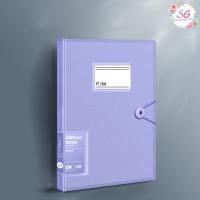 ราคา แฟ้มกระดาษ A4 มี 4 สี 3 แบบ สําหรับใส่เอกสาร ใบเสร็จ กระดาษทดสอบ เครื่องเขียน แฟ้มใส่เอกสาร อุปกรณ์สำนักงานและโรงเรียน (17380054381)