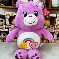 ราคา ตัวใหญ่ ตุ๊กตาหมี Care Bears แคร์แบร์ แท้ สีม่วง สีเหลือง สีฟ้า care bear best friend bear เบสเฟรนด์ (16481707147)