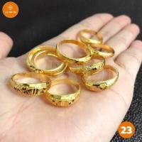 ราคา ประกัน 1 ปี แหวนทอง 2 สลึง แหวนทองไมครอนแแท้ เทียบทองจริง 100 แหวน 2สลึง แหวน แหวนทอง แหวนทองครึ่งสลึง แหวนเกลี้ยง ทองโคลนนิ่ง (9403001127)