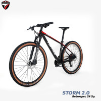 ราคา จักรยานเสือภูเขา TWITTER STORM 2 0 เฟรมคาร์บอน 24SPD (16867092710)
