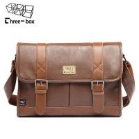 ราคา กระเป๋า THREE BOX ใส่เอกสาร ทรงแมสเซนเจอร์ (19413966745)