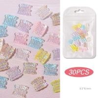 ราคา Dorisna ริบบิ้นติดเล็บโบว์คริสตัล30ชิ้นริบบิ้นเรซิน3D ตกแต่งศิลปะเล็บดีไซน์น่ารักเครื่องประดับ DIY ติดโบว์ (20072149766)