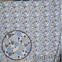 ราคา ผ้าฝ้ายพิมพ์ลาย ผ้าพื้นเมือง ผ้าฝ้ายสีคราม ม่อฮ่อมกัดลาย ผ้าหลา ผ้าเมตร (8199470078)