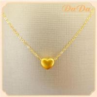 ราคา สร้อยทองเคแท้18k ทองคำแท้ 96 5 จี้หัวใจพีชสําหรับของขวัญเครื่องประดับที่ดีที่สุดของผู้หญิงจัดส่งฟรี (19792133908)
