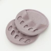 ราคา แผ่นแผ่นรองเท้าส่วนหน้านิ้วเท้า5นิ้วสำหรับรองเท้าส้นสูงผู้หญิงถุงเท้าผ้าฝ้ายแบบซ่อนพื้นรองเท้าเสริมป้องกันอาการปวดป้องกันการลื่นไถล1คู่ (18310420586)