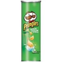 ราคา พริงเกิลส์ มันฝรั่งทอดกรอบ รสซาวครีมและหัวหอม Pringles Potato Crisps Sour Cream Onion 158g (8576539956)