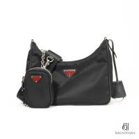 ราคา PRADA RE EDITION 2005 BLACK NYLON REDHW (20068548356)
