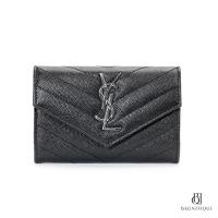 ราคา YSL ENVELOPE SHORT BLACK CHEVRON SHW (19486070422)