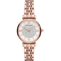 ราคา Emporio Armani นาฬิกาข้อมือผู้หญิง Ladies Gianni T Bar Two Tone รุ่น AR1925 AR1926 AR11244 32mm (20071798822)