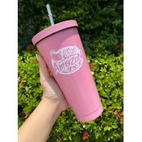 ราคา F แก้วเก็บความเย็น สแตนเลส 2 ชั้น ทรงสตาร์บัค ไอไม่เกาะ แถมหลอด 750ml สั่งด่วน (20306455637)