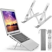 ราคา แท่นวางโน๊ตบุ๊คพับเก็บได้ ที่วางสำหรับไอแพด Laptop Stand Notebook Standกันลื่น ปรับได้6ระดับ รองรับจอ7 ถึง 17นิ้ว (15804282938)