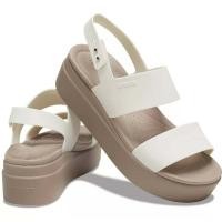 ราคา รองเท้าแตะผู้หญิง Crocs Brooklyn Mid Wedge รองเท้าผู้หญิง รองเท้ารัดส้น รองเท้าแตะลำลอง รองเท้าครอส์ รองเท้า crocs ผู้หญิง รองเท้าเผื่อสุขภาพ รองเ (19509449573)