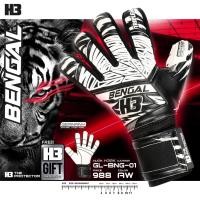 ราคา ถุงมือผู้รักษาประตู H3 GK BENGAL 2023 แถมฟรี ถุงเท้ากันลื่นลูกค้าสามารถเลือก แบบสั้นหรือยาวได้ (19013511076)