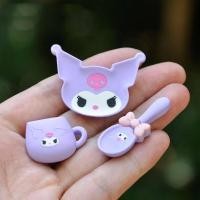 ราคา IJVBTV เมโลดี้ อุปกรณ์ครัวบ้านตุ๊กตา คุโรมิ ชุดจานถ้วย จานช้อนสำหรับตุ๊กตาบาร์บี้ น่ารักน่ารักๆ สำหรับ 3ชิ้นค่ะ ชุดเซ็ต ของตกแต่งบ้าน (20009714654)