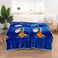 ราคา ผ้าห่มนาโน 6 ฟุต แบบเย็บขอบ ผ้า หนา นุ่ม ลายการ์ตูนน่ารักๆสีสดใสสวยงามมาก (18918330252)