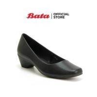 ราคา Bata LADIESHEELS รองเท้าลำลองหญิง Dress ส้นสูง 1 5 นิ้ว แบบสวมปิดส้น สีดำ รหัส 6516986 (19770564967)