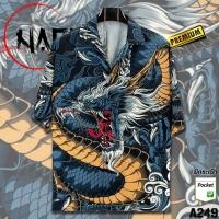 ราคา เสื้อฮาวายลายมังกร A249 (16432818229)