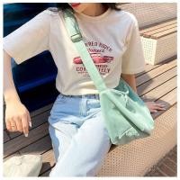 ราคา MC MAZOกระเป๋าผ้าสะพาย กระเป๋าสะพายข้าง square tote ใบใหญ่ กระเป๋า messenger แฟชั่นสตรี (19977770605)