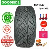 ราคา 255 50R18 235 50R18 265 45R18 ใหม่2023 ยางซิ่งคุณภาพสูง Goodride รุ่น Sport AS2 ราคาต่อ 1เส้น แถมจุกลมอย่างดี ซื้อ4เส้นแถมจุกสี ยางขอบ18 ลายซิ่ง (20510850125)