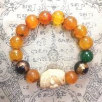 ราคา สร้อยข้อมือ กำไรข้อมือ ประคำข้อมือ วรรณะ สีเหลืองอำพัน เม็ดประคำ 12 มิล สมเด็จพุฒาจารย์ โต พรมรังษี ประคำข้อมือ ประคำพระสมเด็จม้วน แก้วมณี โชติ วังหน้า สายวัง มวลสารศักดิ์สิทธิ์ เนื้อมวลสารพระสมเด็จวั