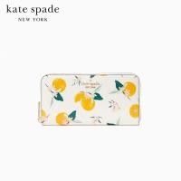 ราคา KATE SPADE NEW YORK MADISON ORANGE TOSS PRINTED LARGE CONTINENTAL WALLET KC563 กระเป๋าสตางค์ใบยาว (20448137349)