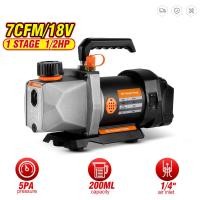 ราคา 7CFM 5PA 1 สารทำความเย็น2HP ปั๊มสูญญากาศ1 4ดูดอากาศทำความเย็น1 2 HP สำหรับรถยนต์ครัวเรือนห้องเย็นเครื่องปรับอากาศตัวกรองขนาดใหญ่สำหรับแบตเตอรี่ Makita 18V (19666999906)