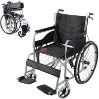 ราคา Travelผู้พิการ รถเข็นคนชรา วิวแชร์พับได้ รถเข็นผู้ใหญ่ วีลแชร์ แบบพกพา น้ำหนักเบา รถเข็นพับคนแก่ เก้าอี้คนพิกาและผู้ป่วย ล้อ24นิ้ว (20298625120)