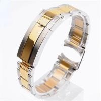 ราคา สายนาฬิกาโลหะ20มม สำหรับชุดผีน้ำ Rolex สายสแตนเลสทองเงินสำหรับผู้ชายและผู้หญิง (17481182802)