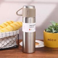 ราคา ชุดเซทแก้วน้ำ กระบอกน้ำ 500 ml กระบอกน้ำเก็บอุณหภูมิ กระบอกน้ำสแตนเลส VACUUM BOTTLE (20257455241)