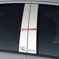 ราคา Honda CITY 2014 2019 เสาแปะข้างประตูรถยนต์ 4ชิ้น ฮอนด้า ซิตี้ 2014 2015 2016 2017 2018 2019 งานเกรด A เสากลางประตู สแตลเลส ประดับยนต์ ชุดแต่ง ชุดตกแต่งรถยนต์ (11231989)