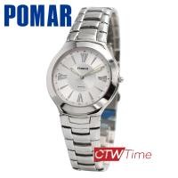 ราคา Pomar นาฬิกาข้อมือ สายสแตนเลส รุ่น PM13131SS02 สีเงิน หน้าปัดเงิน (16533550069)