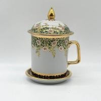 ราคา แก้วมัคเบญจรงค์ มีกล่องใส่ แก้วเบญจรงค์ แก้ว แก้วเซรามิค แก้วมัคมุก ของขวัญ ลายไทย ถ้วยชา แก้วกาแฟ มีหูจับ มีฝา ของขวัญ งานเกษียณ ไหว้ (16408883993)