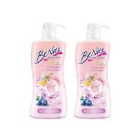 ราคา แพ็ค 2 ขวด BeNice บีไนซ์ 400 450ml ครีมอาบน้ำ หัวปั๊ม (20414344334)