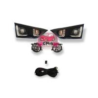 ราคา ไฟตัดหมอก สปอร์ทไลท์ โคมใส โคมเหลือง เบ้าดำ เบ้าโครเมี่ยม ISUZU dmax อีซูซุ ดีแม้ก 2020 2021 2022 2023 ตัวเตี้ย (20461565634)