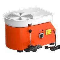 ราคา เครื่องล้อเครื่องปั้นดินเผาไฟฟ้า110 220V 350Wอ่างล้างหน้าศิลปะดินงานเซรามิกขนาด25ซม พร้อมตัวควบคุมแป้นเหยียบหมุนล้อเครื่องปั้นดินเผา (20269338968)