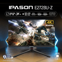 ราคา IPASON MONITOR จอคอมพิวเตอร์ E2728U Z 27 3840x2160 4K Ultra HD sRGB100 for Gaming and Graphic รับประกัน 3 ปี (16723067734)