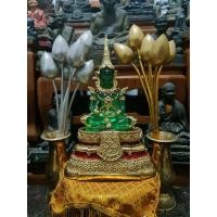 ราคา พระแก้วมรกต ขนาดหน้าตัก5นิ้ว สูง10นิ้ว องค์พระสวยงาม วัสดุเกรดA (12300022437)