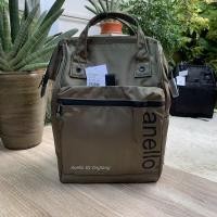 ราคา Anello แท้100 Nylon กันน้ำสีกากี แถมตุ๊กตา ขนาด 17x40x27 cm (10441654433)