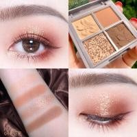 ราคา อายแชโดว์ NOVO Cherry Blossom Eye Shadow NO 5330 พาเลท 4 สี แบบ โทนน้ำตาล ส้ม ชิมเมอร์ เนื้อแมทสีสวยติดทน (16219371315)