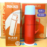 ราคา Nikko กระติกน้ำร้อน เย็น กระติกน้ำสุญญากาศ ขนาด 0 8 ลิตร 1 ลิตร 2 ลิตร เก็บความร้อนความเย็นได้นาน คละสี (17564622526)